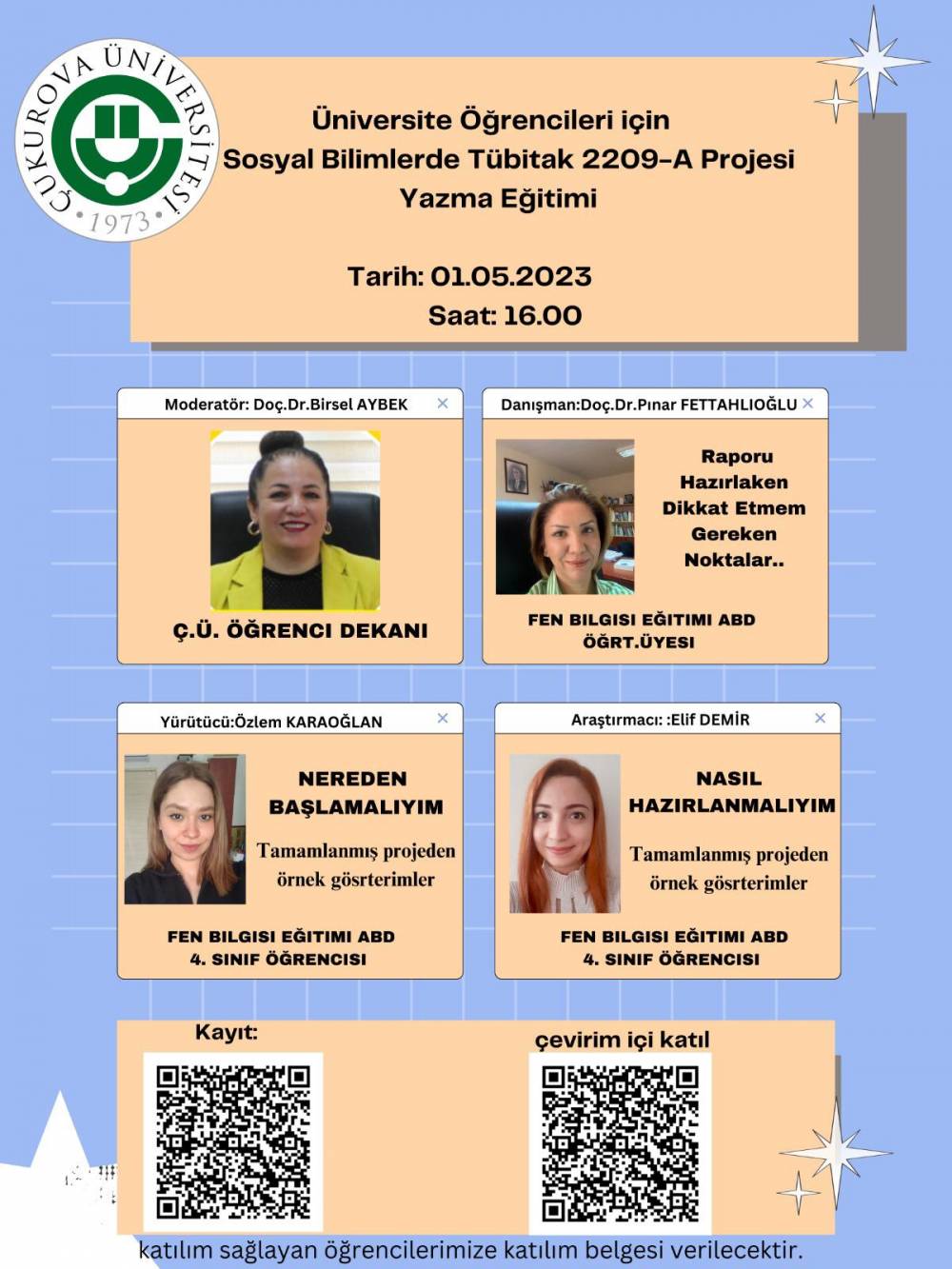 Üniversite Öğrencileri için Sosyal Bilimlerde Tübitak 2209-A Projesi Yazma Eğitimi